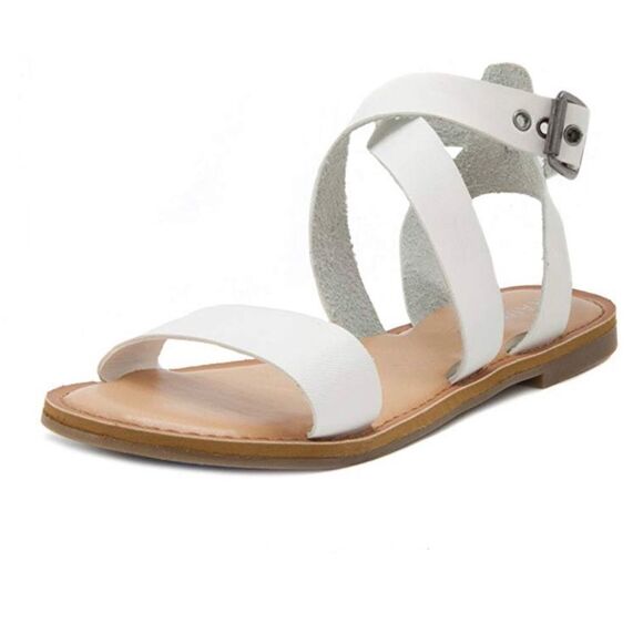 Rampage Tera Strappy Flat Open Toe Sandal (A12) - Picture 1 of 6